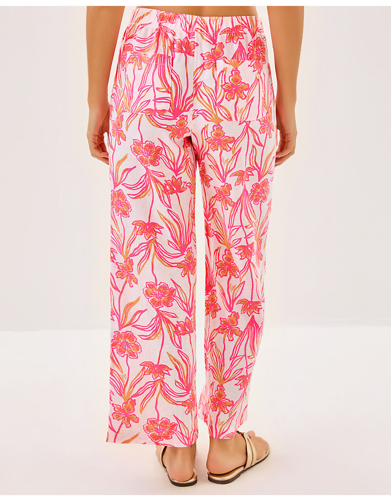 Lilly Pulitzer Brawley Printed Linen Crop Pant