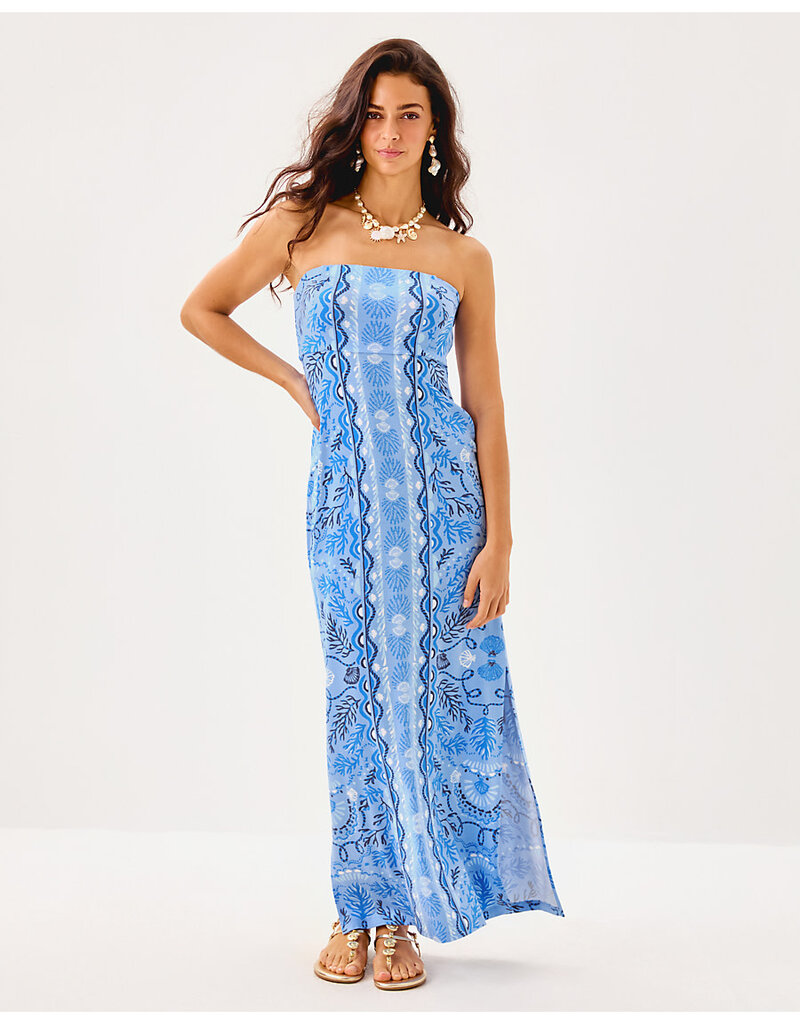 Lilly Pulitzer Noa Strapless Maxi Dress