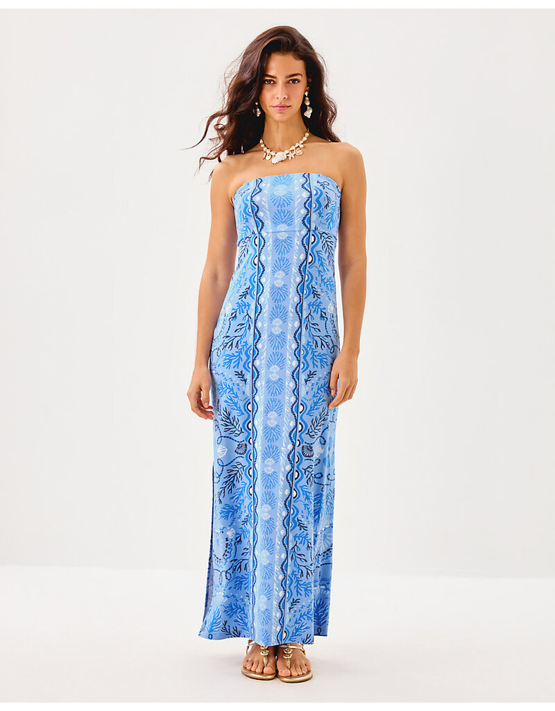 Lilly Pulitzer Noa Strapless Maxi Dress