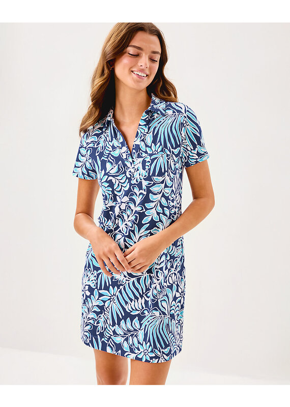 Lilly Pulitzer Dune UPF 50+ Short Sleeve Dress - Printed