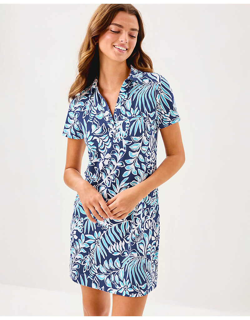 Lilly Pulitzer Dune UPF 50+ Short Sleeve Dress - Printed
