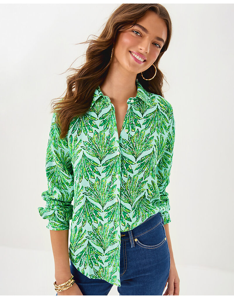 Lilly Pulitzer Sea View Button Down
