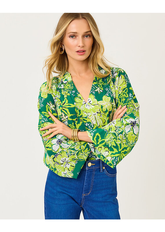 Lilly Pulitzer Lourdes Long Sleeve Top