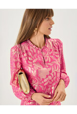 Lilly Pulitzer Giana Long Sleeve Silk Top
