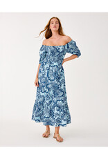 Lilly Pulitzer Hadly Short Sleeve Smocked Maxi Dress