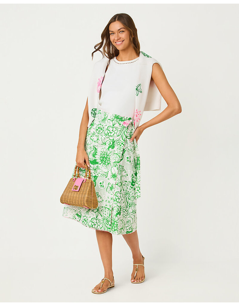 Lilly Pulitzer Constance Reversible Midi Skirt