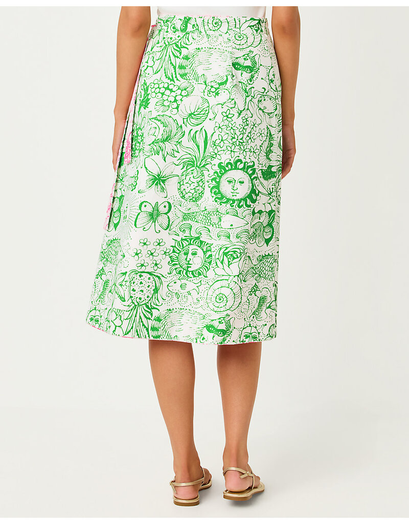 Lilly Pulitzer Constance Reversible Midi Skirt