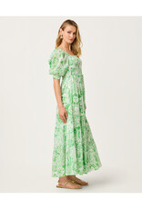 Lilly Pulitzer Hadley Short Sleeve Smocked Maxi Dress