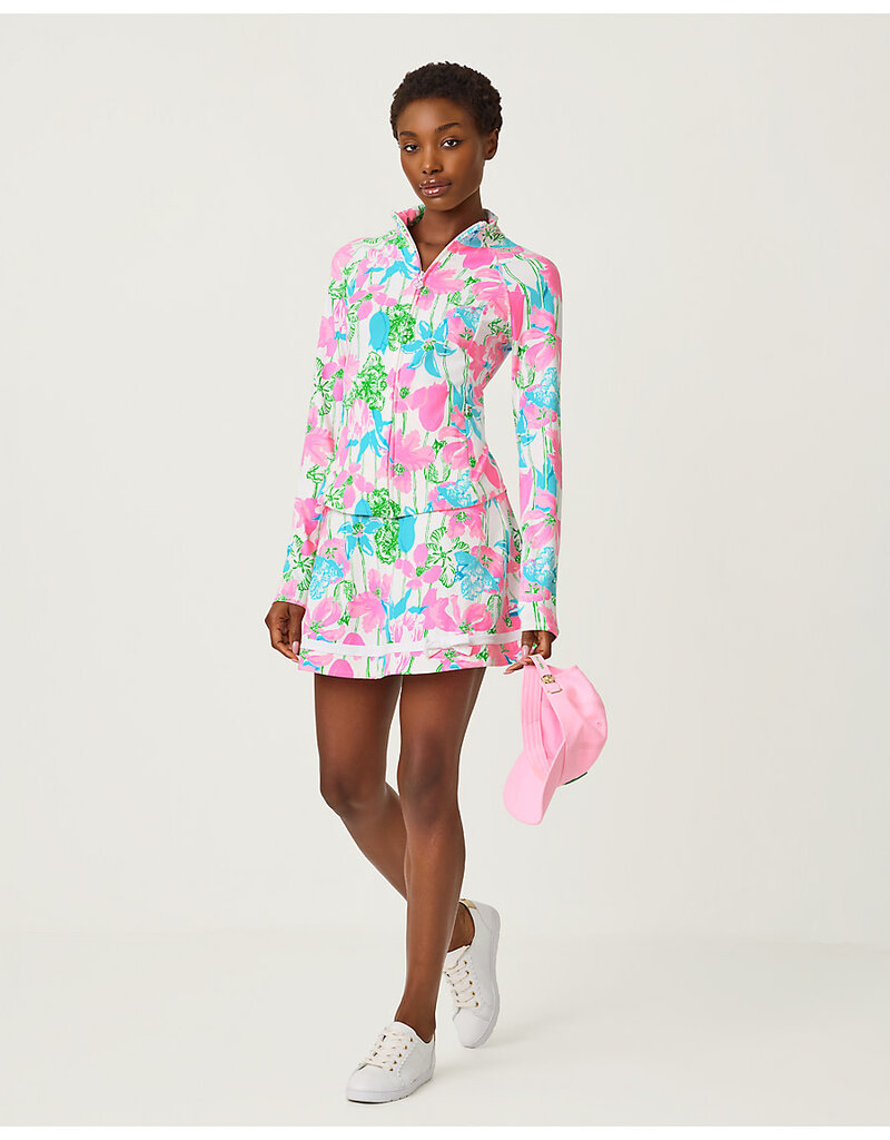 Lilly Pulitzer Barbados Zip-up Jacket UPF 50+