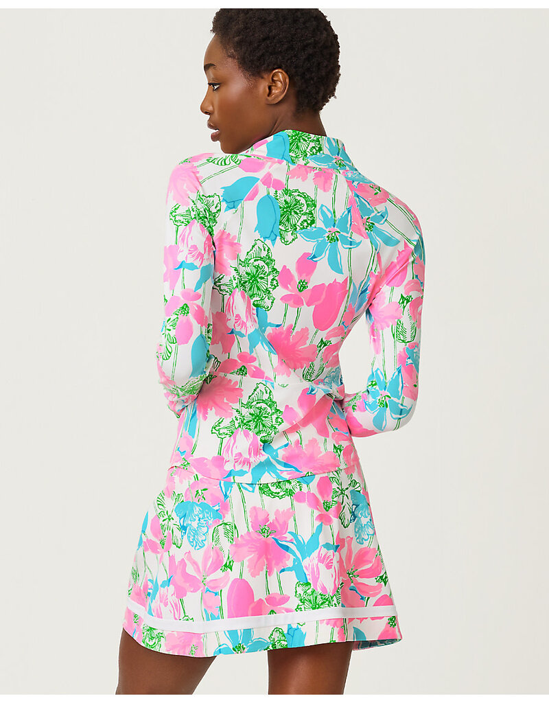 Lilly Pulitzer Barbados Zip-up Jacket UPF 50+