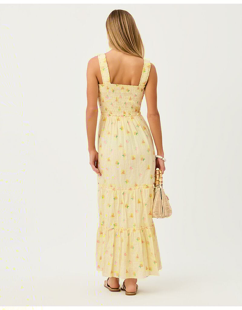 Lilly Pulitzer Hadley Smocked Maxi Dress