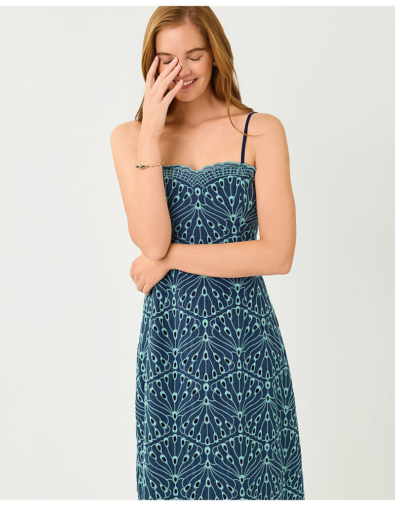Lilly Pulitzer Arlin Eyelet Midi Dress