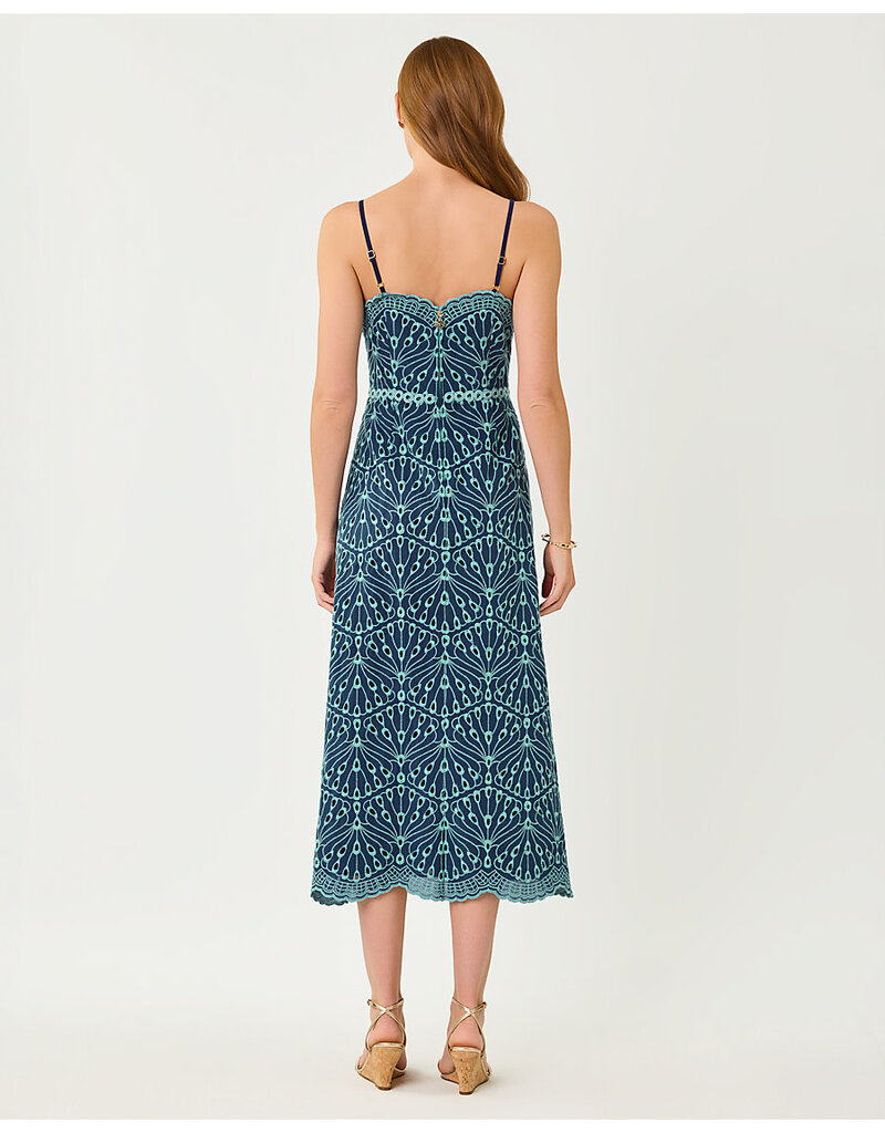Lilly Pulitzer Arlin Eyelet Midi Dress