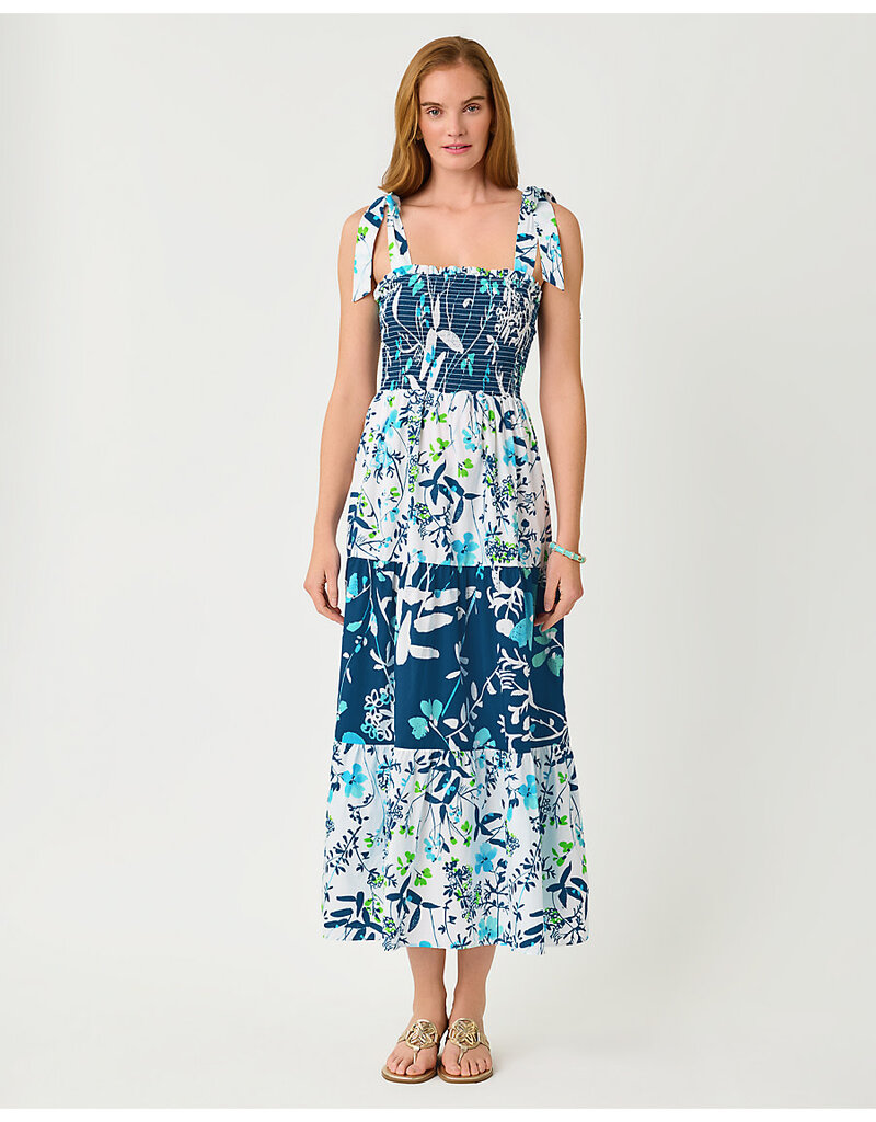 Lilly Pulitzer Athyn Smocked Maxi Dress
