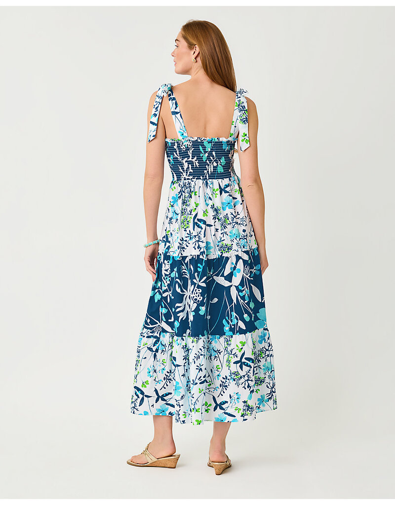 Lilly Pulitzer Athyn Smocked Maxi Dress