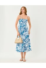 Lilly Pulitzer Jorgian Linen Midi Dress