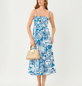 Lilly Pulitzer Jorgian Linen Midi Dress