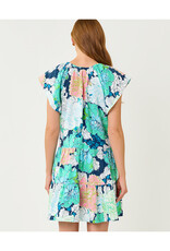 Lilly Pulitzer Norella Flutter Sleeve Linen Dress