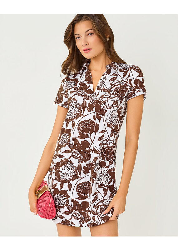 Lilly Pulitzer Dune UPF 50+ Short Sleeve Dress