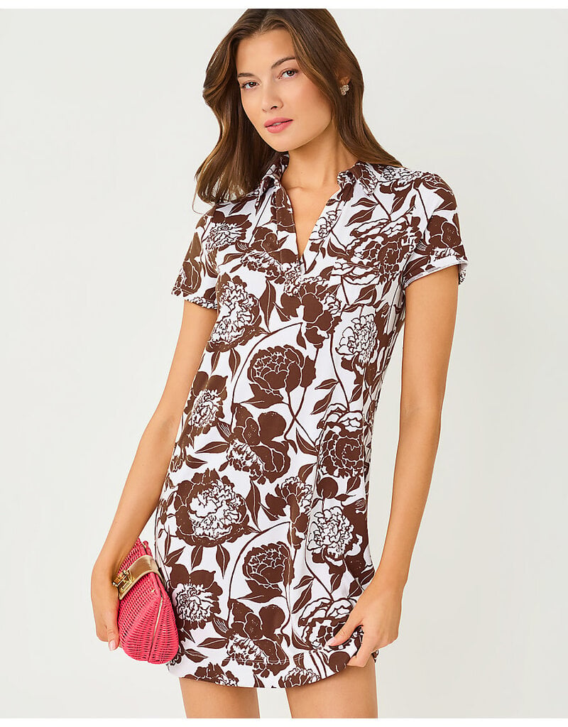 Lilly Pulitzer Dune UPF 50+ Short Sleeve Dress