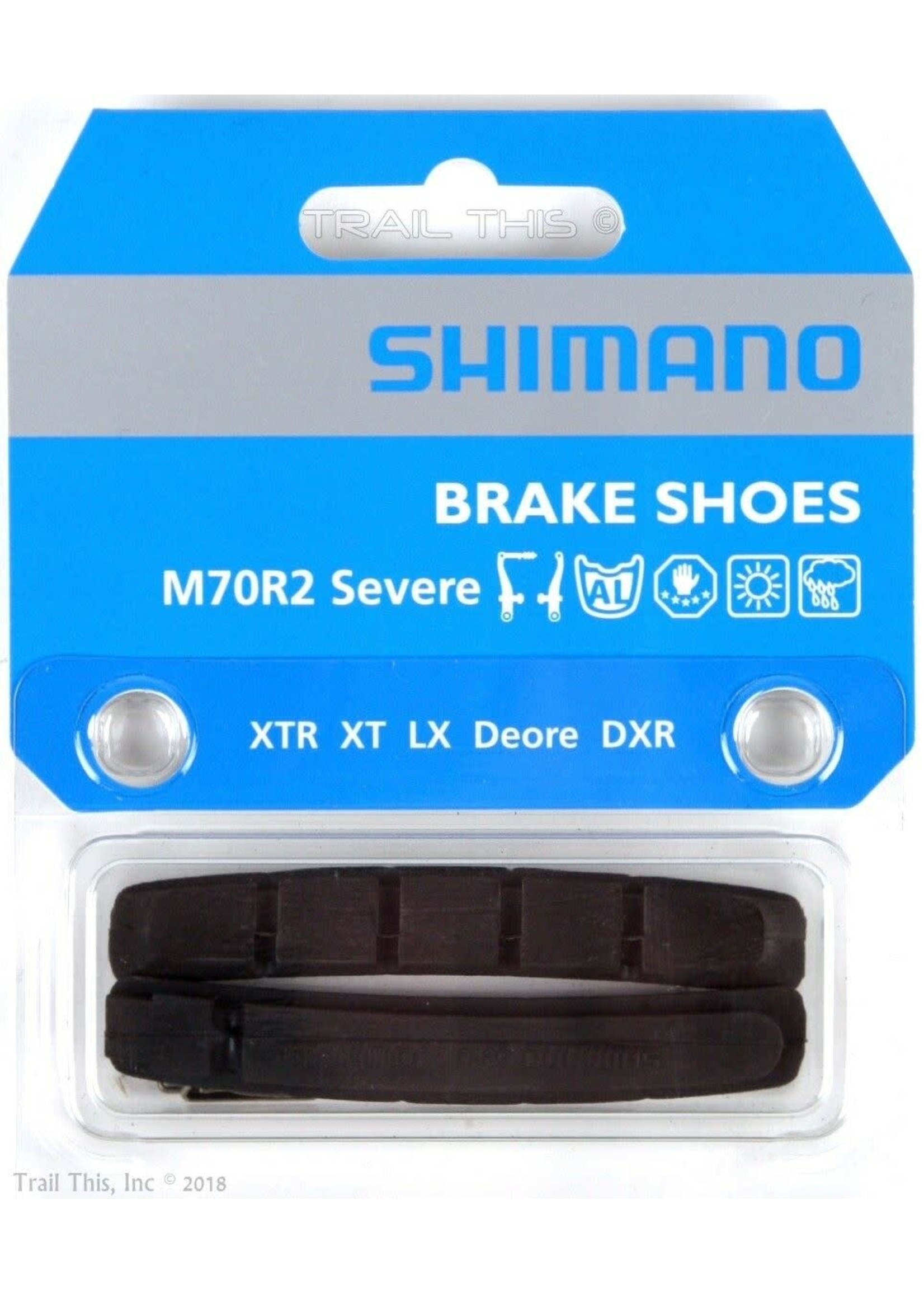 Shimano Shimano M70R V-Brake Pads for Ceramic Rims Pair