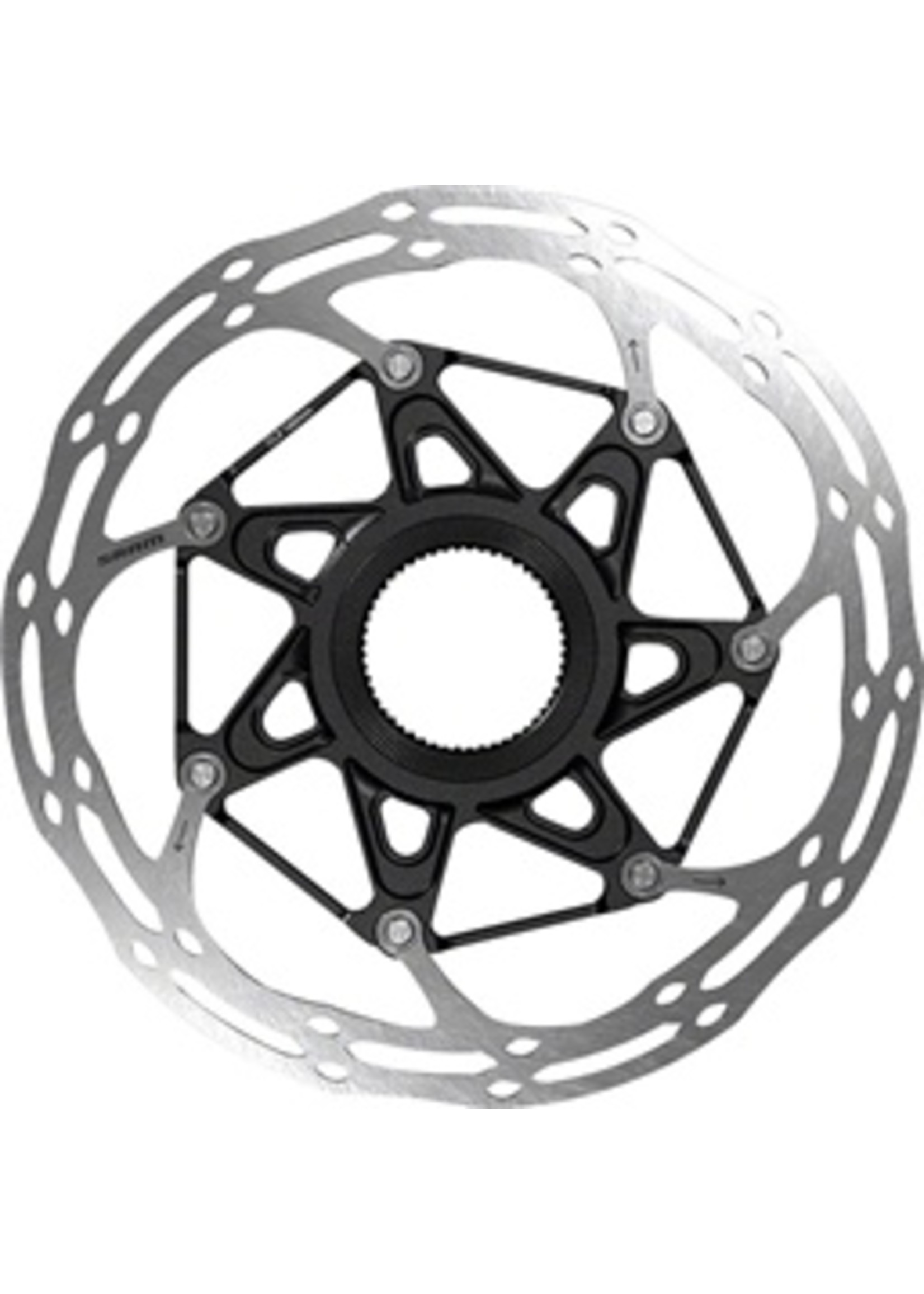 SRAM Rotor Centerline X Road 2 Piece CenterLock 160mm Black Rounded