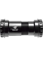 Wheels Manufacturing Wheels Manufacturing BSA 30 Bottom Bracket with ABEC-3 Bearings: Threaded to 30mm Wide, Black, fits spindles 104mm and wider
