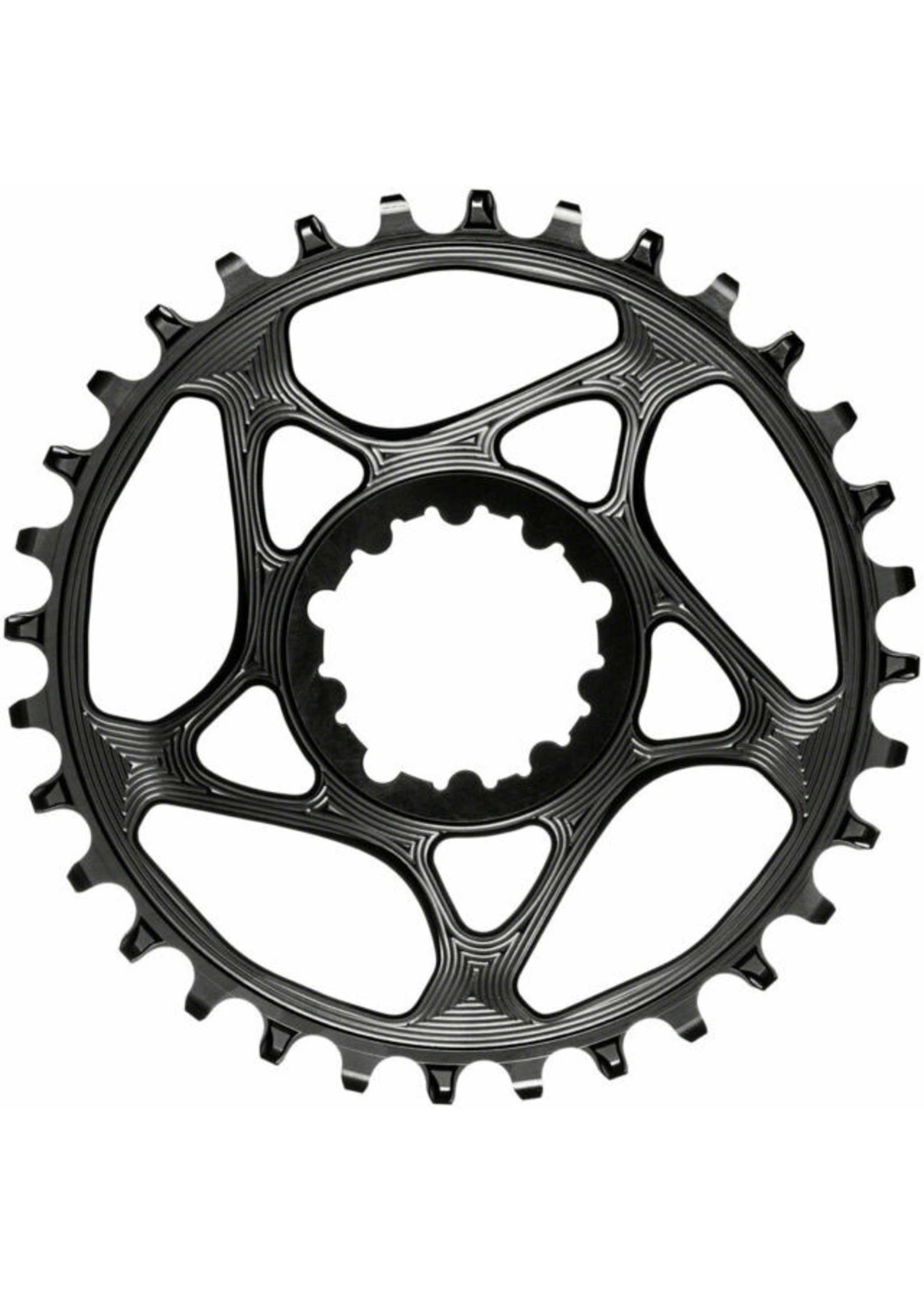 Absolute Black AbsoluteBlack Round N/W Chainring Direct Mount GXP 30T Black