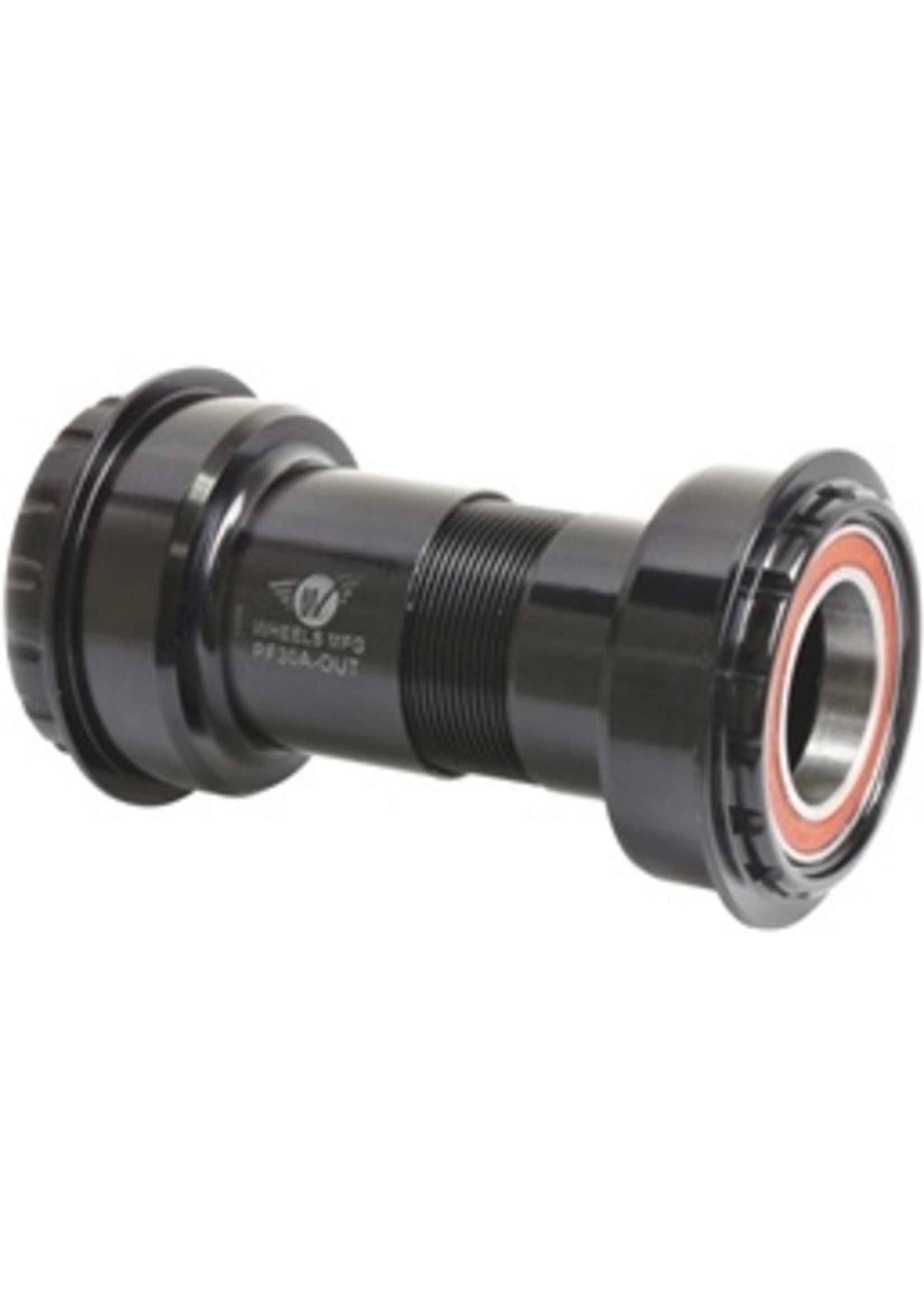 Wheels Manufacturing PF30 Outboard ABEC-3 BB for 24mm Cranks (Shimano) - Black