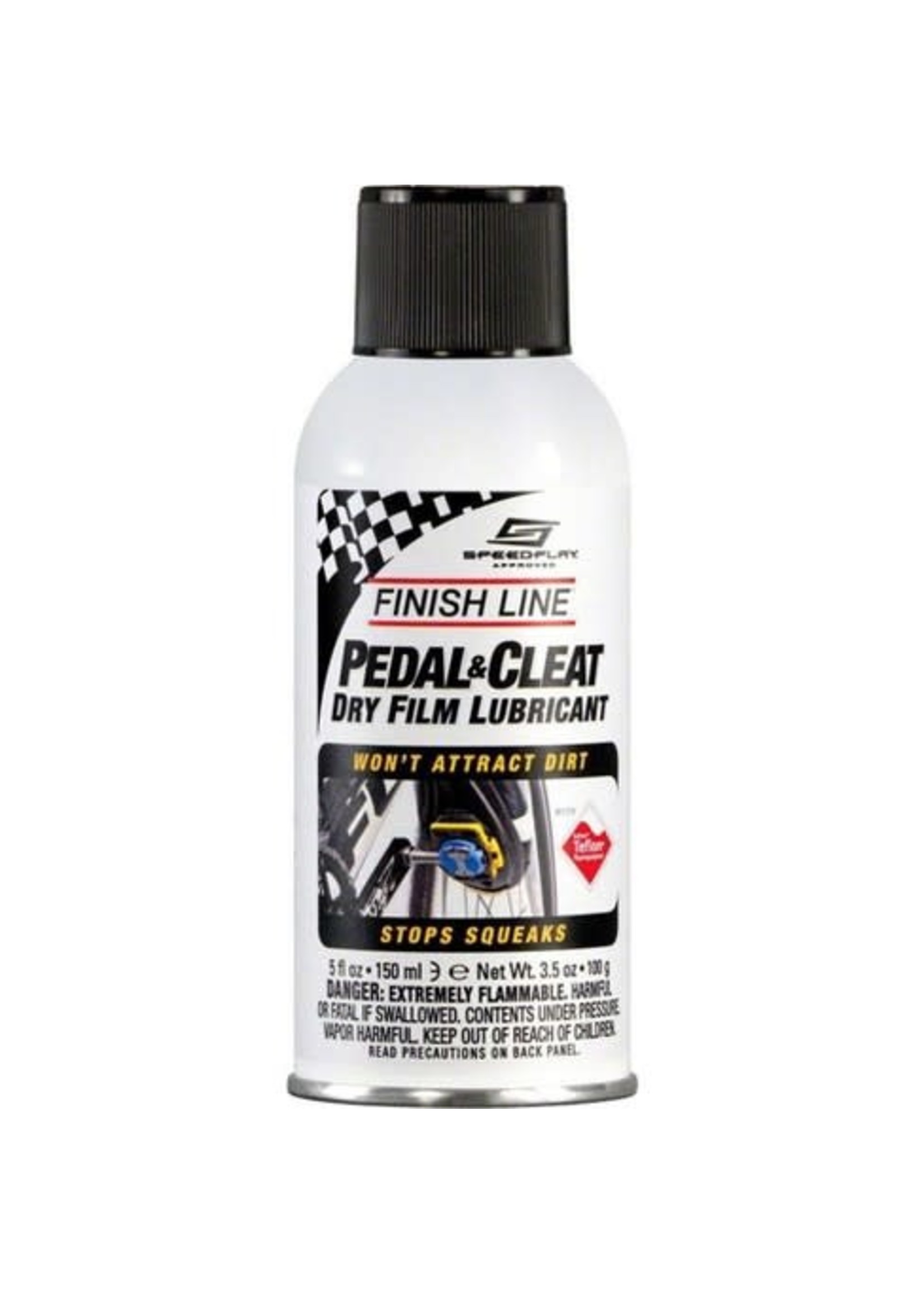 Finish Line Finish Line Pedal & Cleat  Pedal and Cleat Lube - 5 fl oz, Aerosol