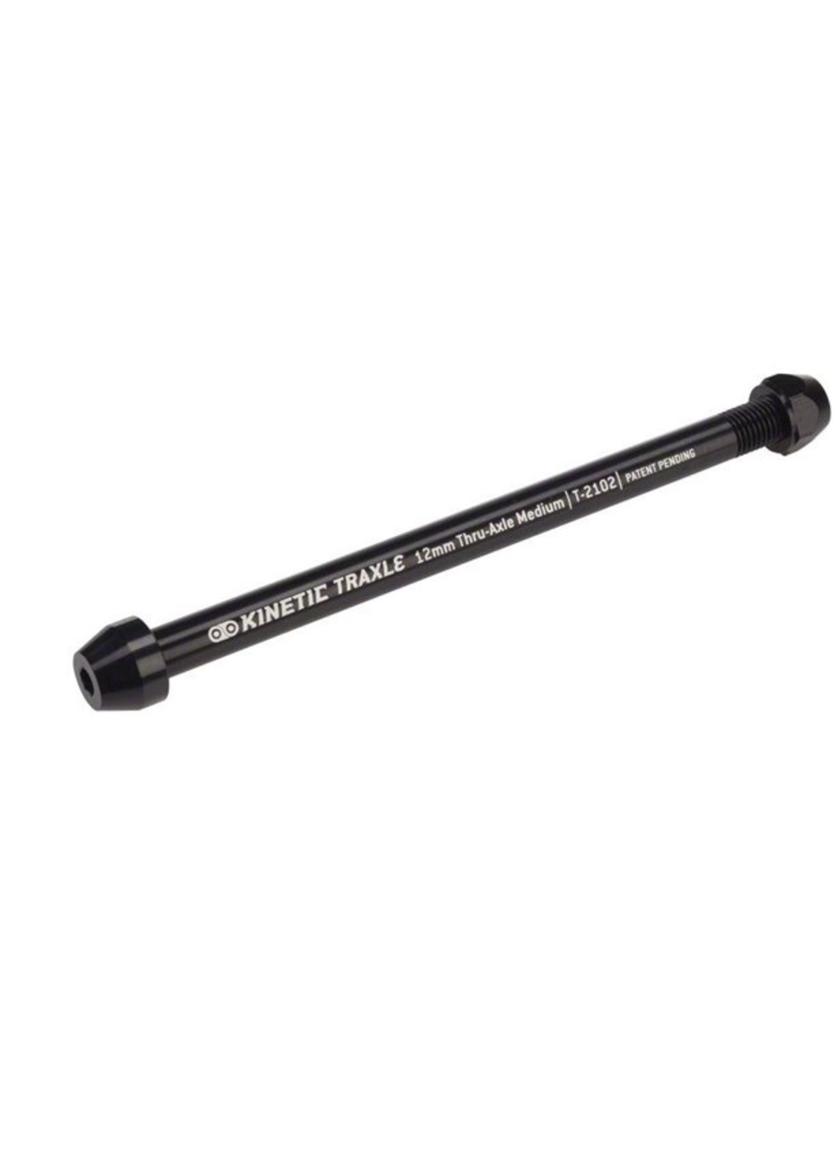 Kinetic Kinetic Thru Axle Medium, 12 x 1.5mm pitch, 185mm length