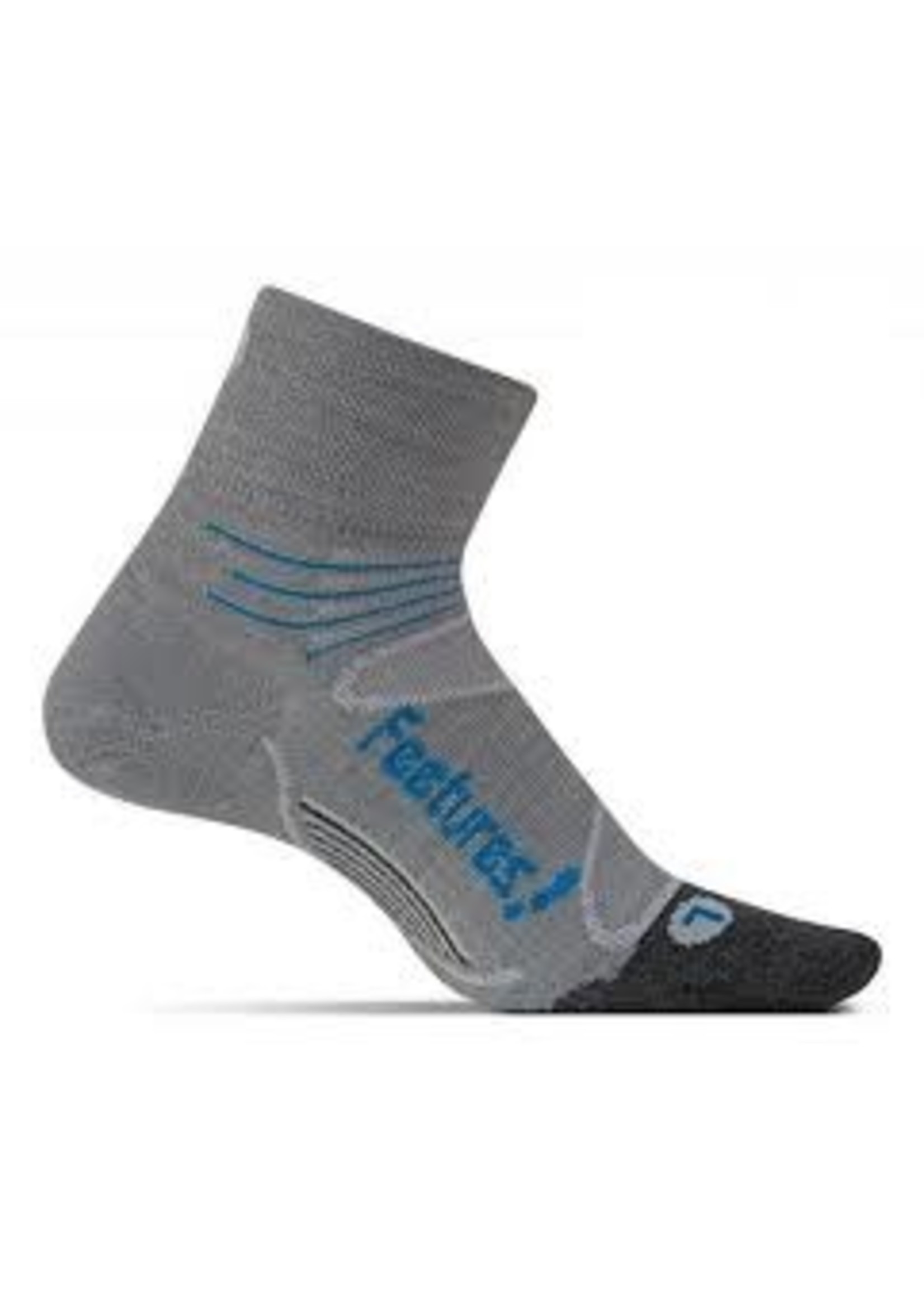 Feetures Socks Feetures Elite Merino+ Ultra Light Cushion Qrt Sock