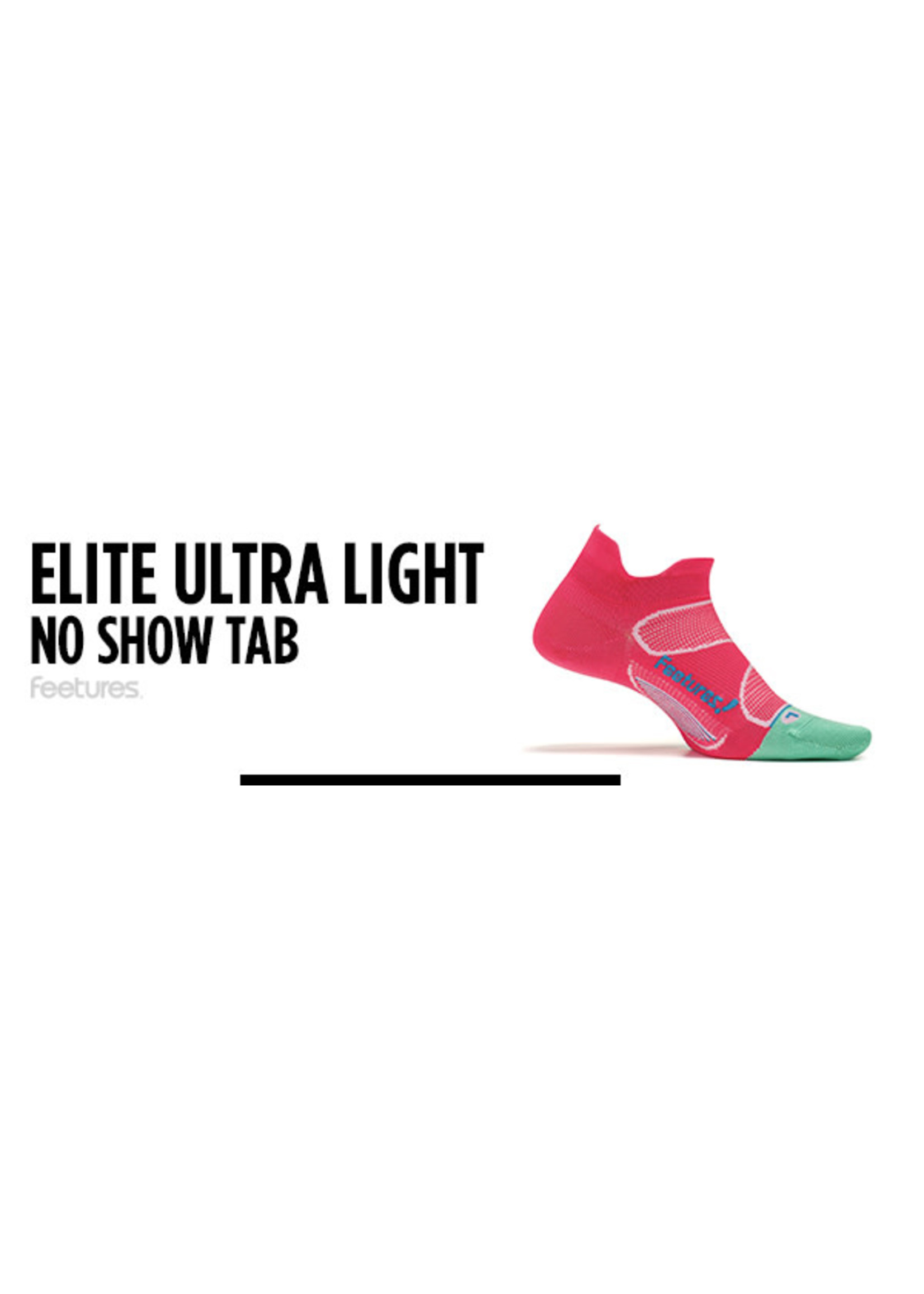 Feetures Socks Feetures Elite Ultra Light No Show Tab