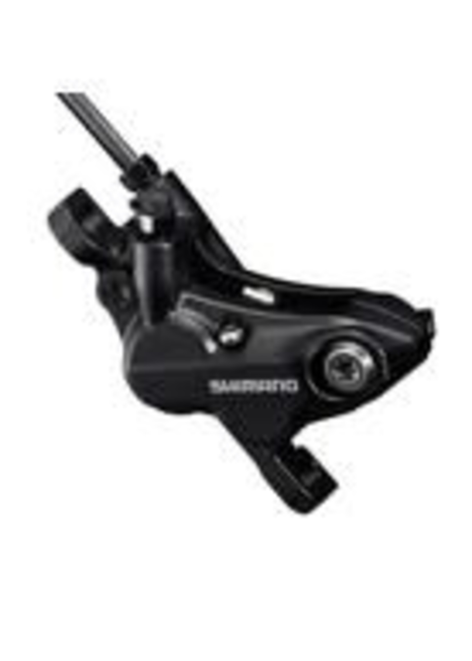 Shimano Shimano BR-MT520 4-Piston Disc Brake Caliper with Metal Pads, Front or Rear, Black