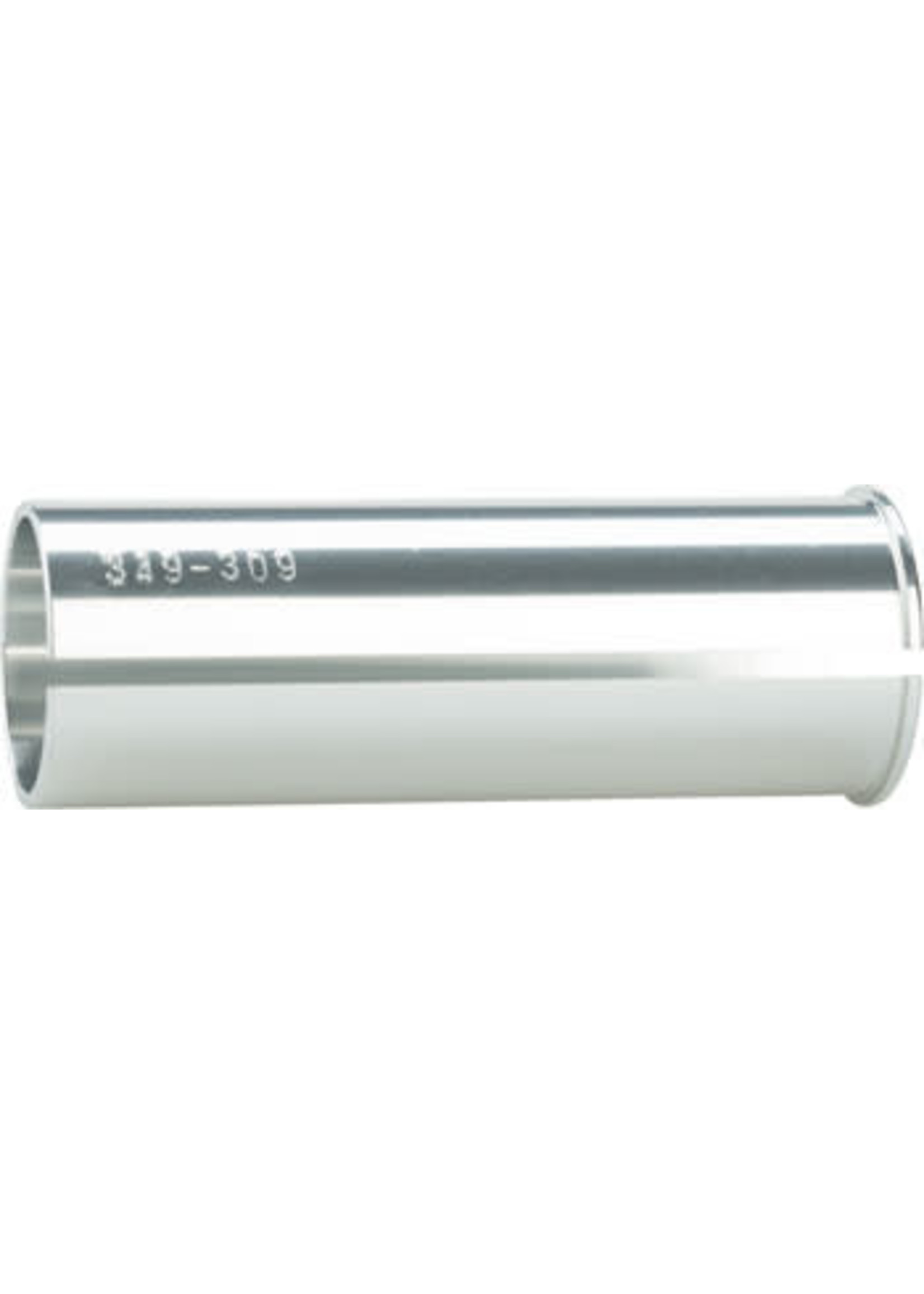 Problem Solvers Problem Solvers 4mm Seatpost Shim, 30.9 Seatpost to 34.9, Silver