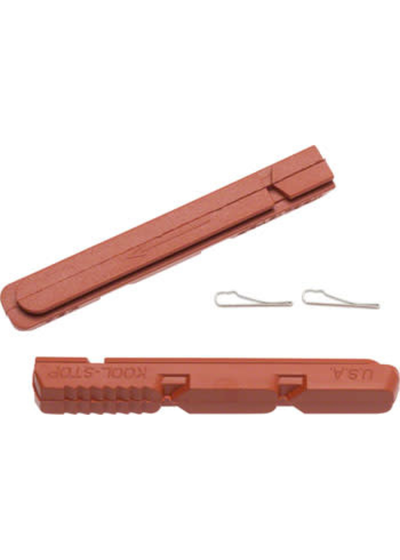 Kool-Stop Kool-Stop V2 Replacement Insert Pads, Salmon Compound