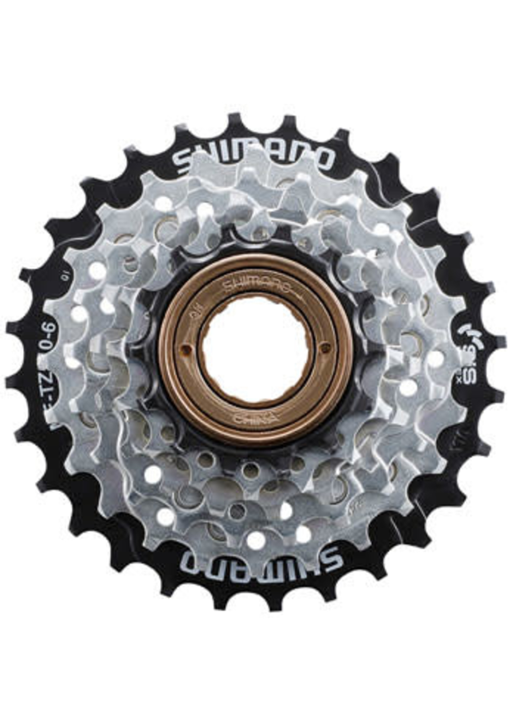 Shimano Shimano MF-TZ510-6-CP Multi-Speed Freewheel - 6-Speed, 14-28t