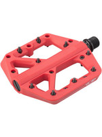 CrankBrothers Crank Brothers Stamp 1 Pedals - Platform, Composite, 9/16", Red, Small