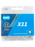 KMC KMC X11 Chain - 11-Speed 118 Links Gray