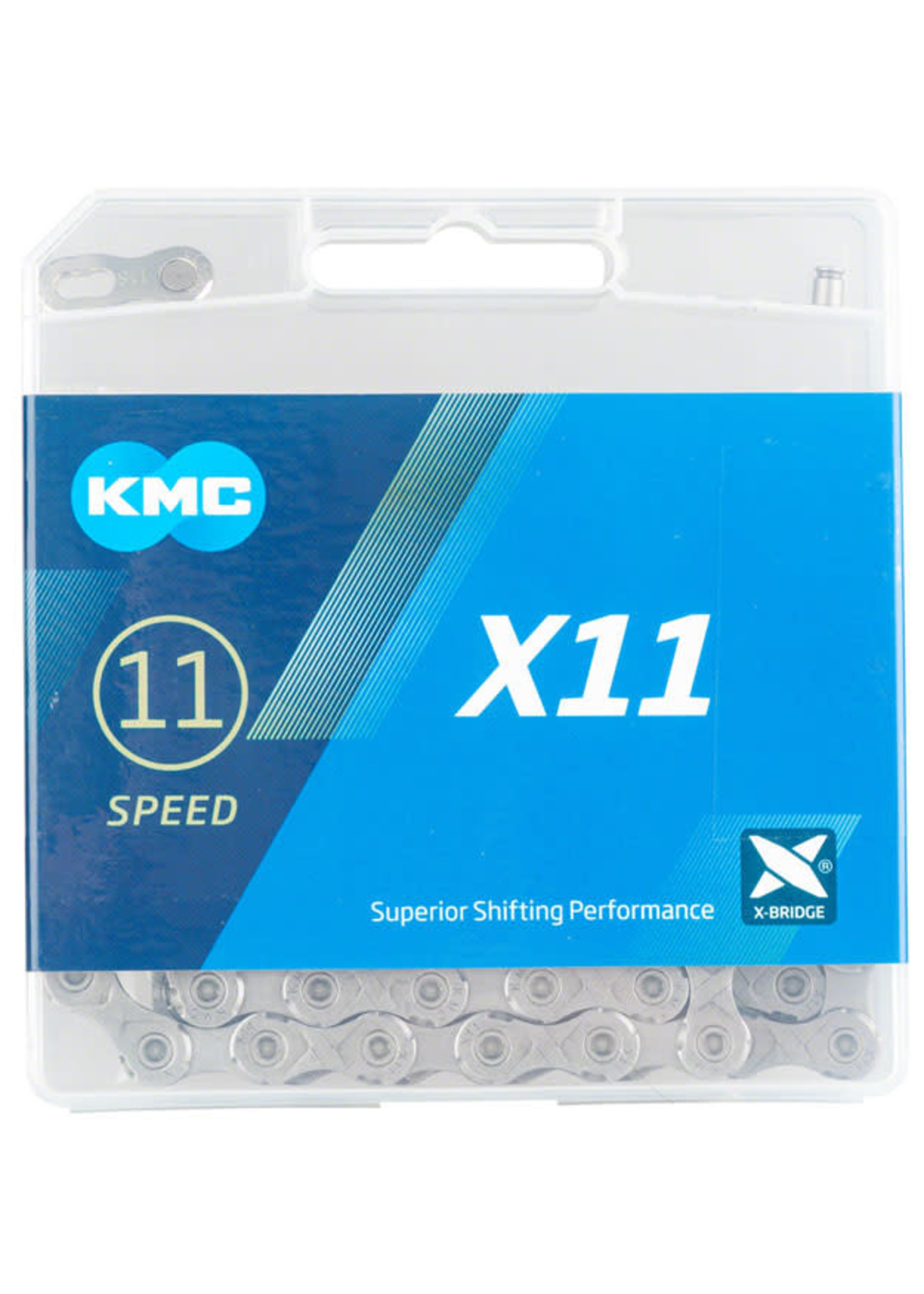 KMC KMC X11 Chain - 11-Speed 118 Links Gray