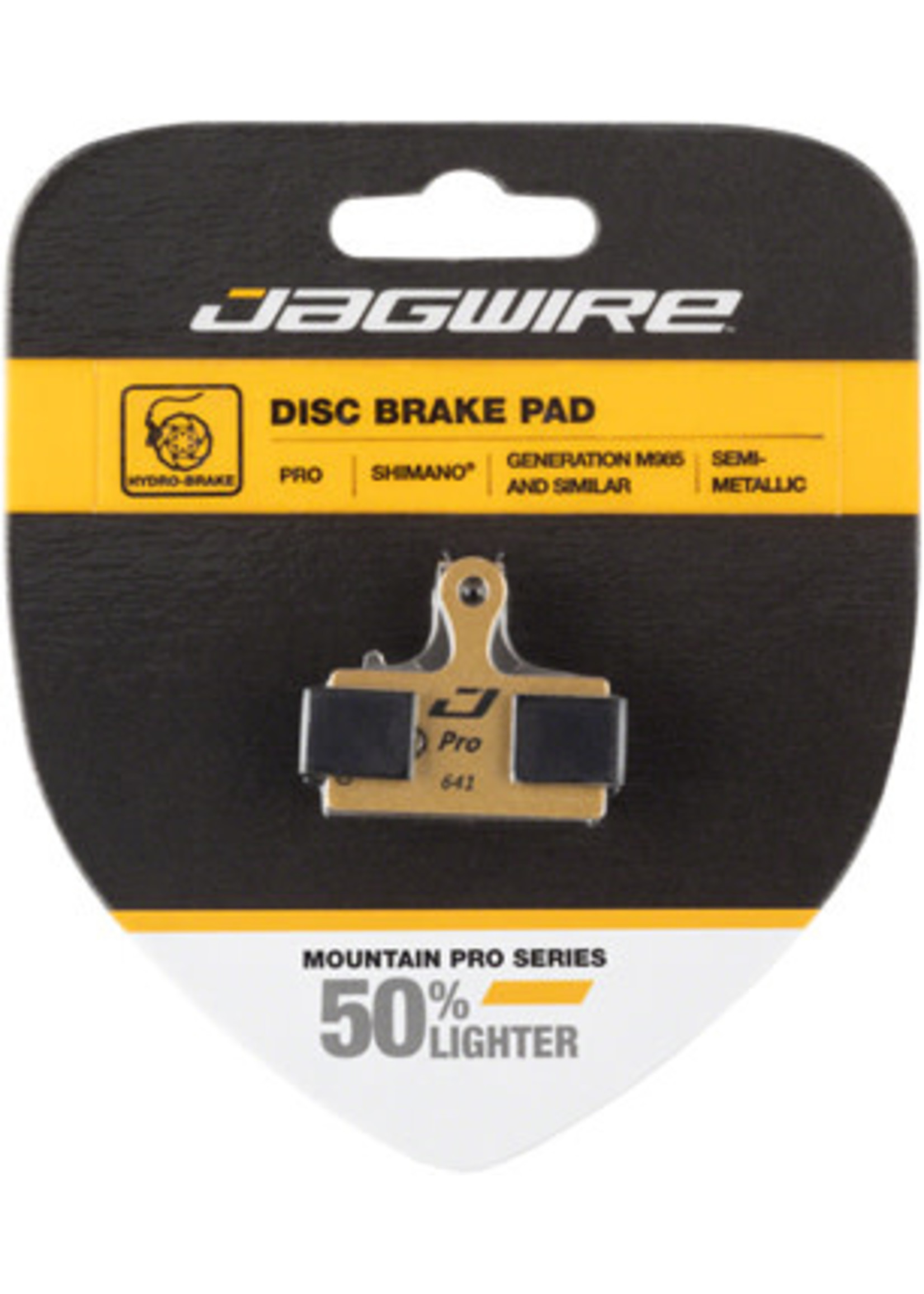 Jagwire Jagwire Pro Semi-Metallic Disc Brake Pads - For Shimano S700, M615, M6000, M785, M8000, M666, M675, M7000, M9000, M9020, M985, M987