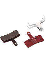Tektro Tektro D40.11 Disc Brake Pad - Metal/Ceramic Compound For Use with Dorado HD-E710 Disc Brakes Red
