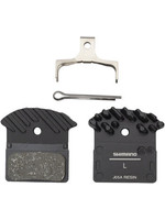 Shimano Shimano J05A-RF Disc Brake Pad and Spring - Resin Compound, Finned Aluminum Back Plate