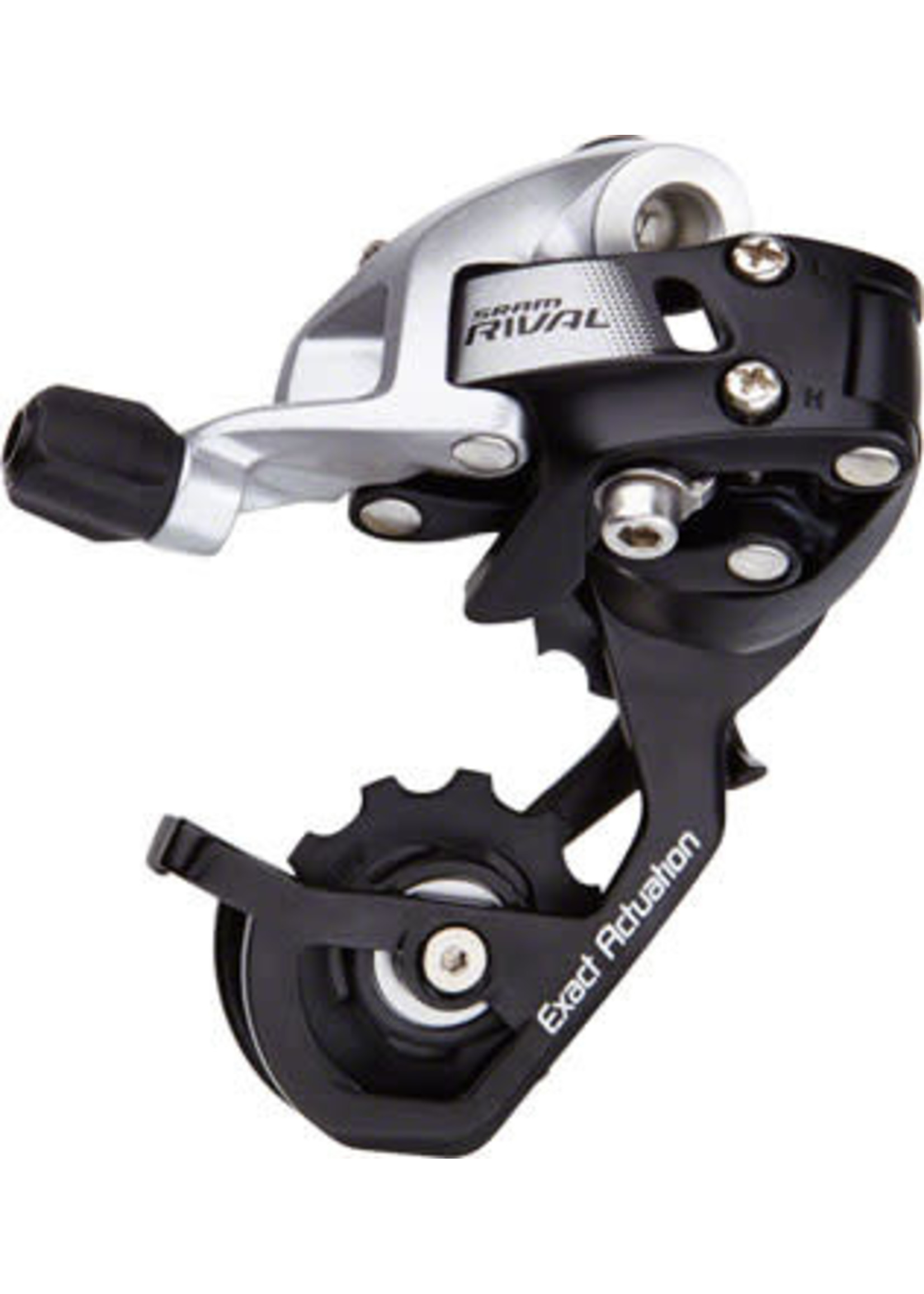 SRAM SRAM Rival 22 WiFli Rear Derailleur - 11 Speed Medium Cage Black/Silver