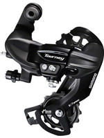 Shimano Shimano Tourney RD-TY300-SGS Rear Derailleur - 6,7 Speed, Long Cage, Black, Shimano Rear Direct Mount