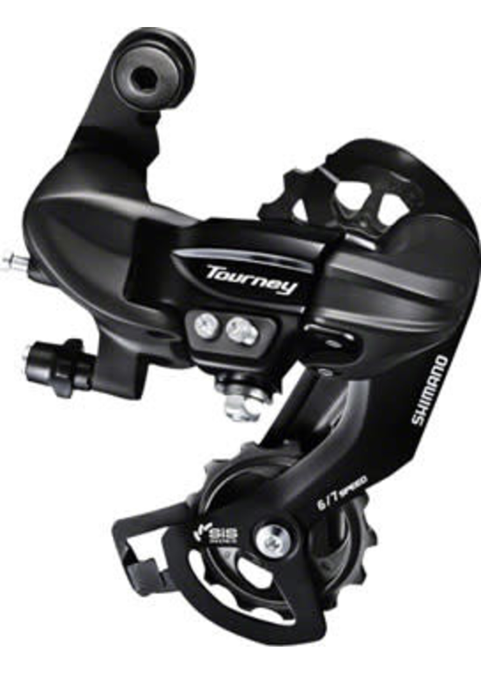 Shimano Shimano Tourney RD-TY300-SGS Rear Derailleur - 6,7 Speed, Long Cage, Black, Shimano Rear Direct Mount