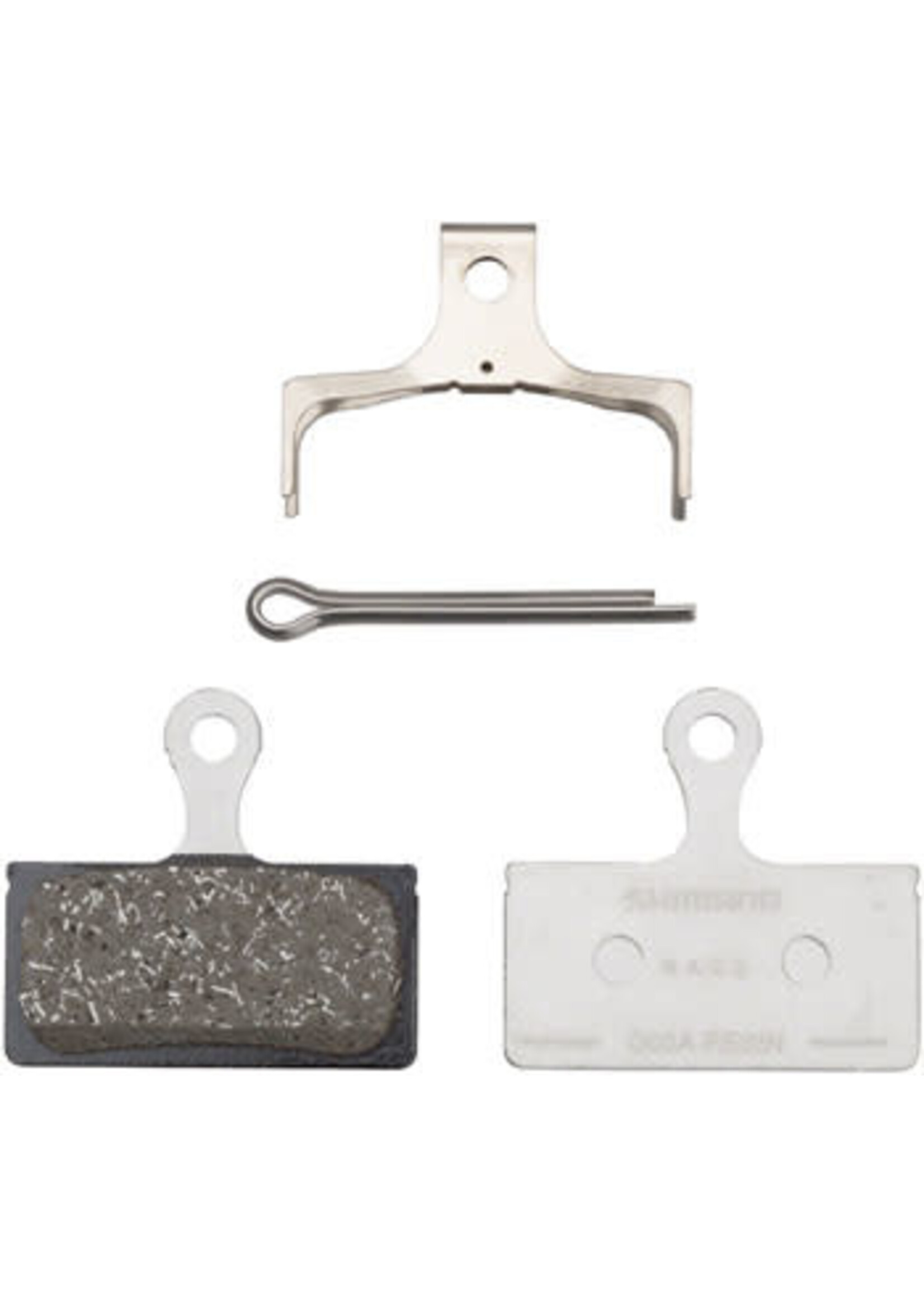 Shimano Shimano G05A-RX Disc Brake Pad and Spring - Resin Compound, Alloy Back Plate, One Pair