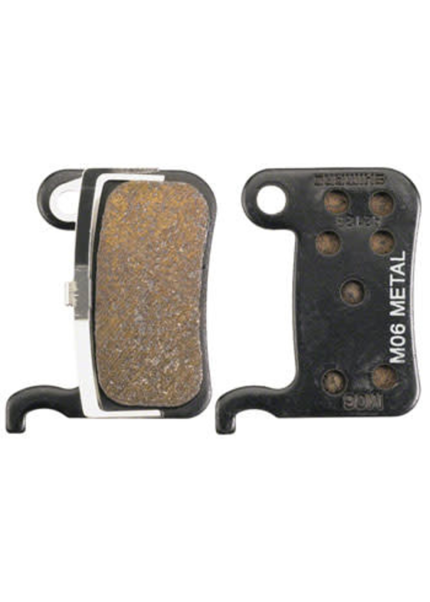 Shimano Shimano M06-MX Disc Brake Pads and Springs - Metal Compound, Steel Back Plate