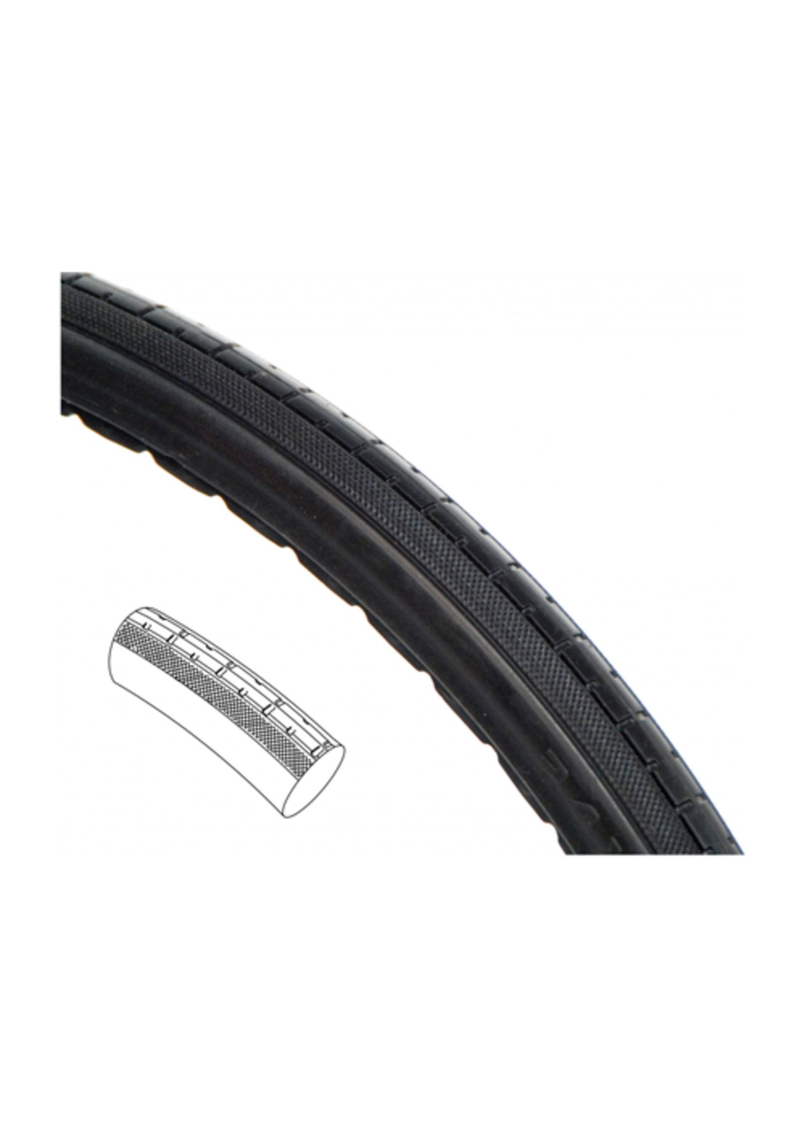 New Solutions Wheelchair Solid Tire Set 24x1 3/8
