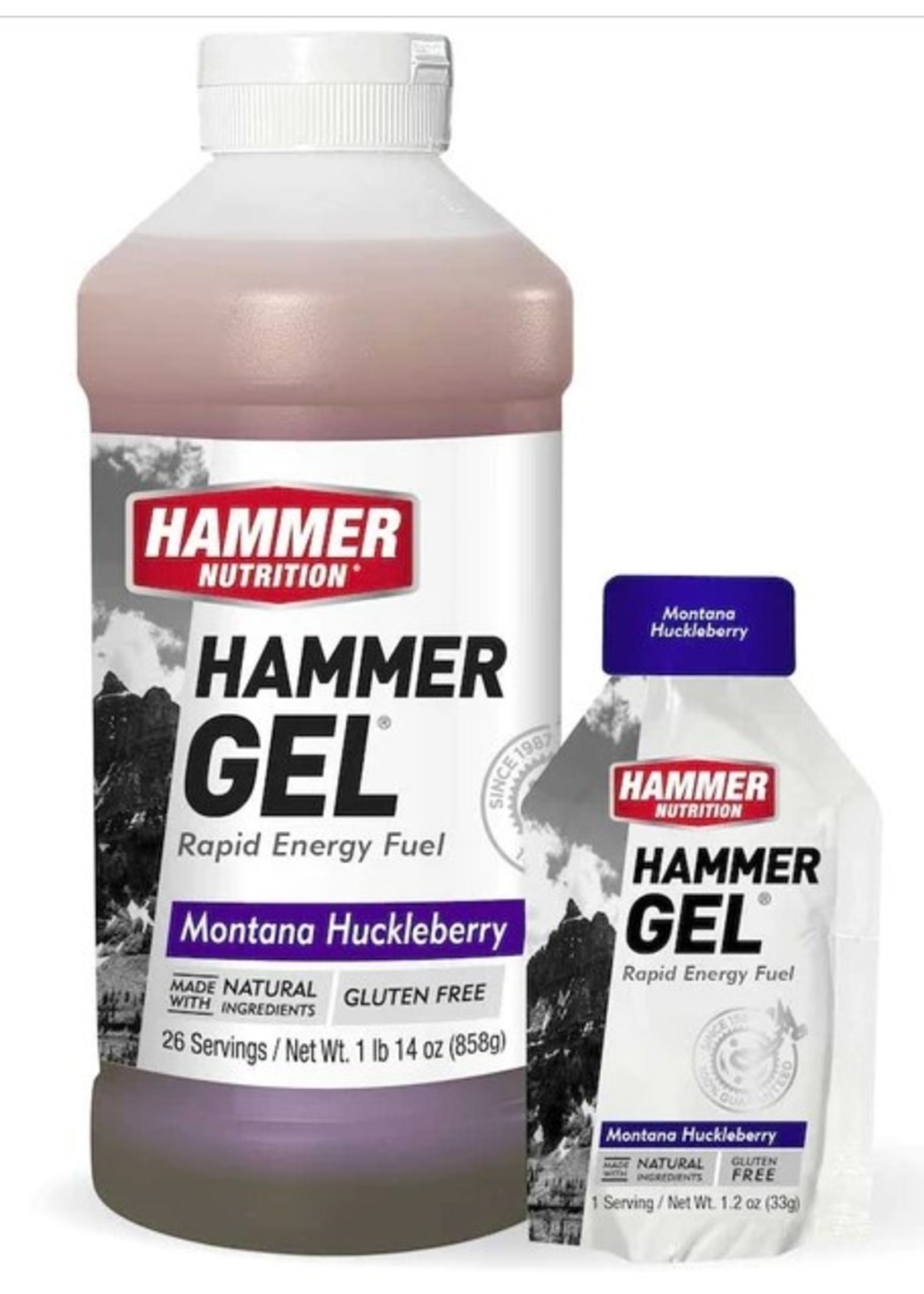 Hammer Nutrition Hammer Gel-Single Packs and 30 oz Bottles